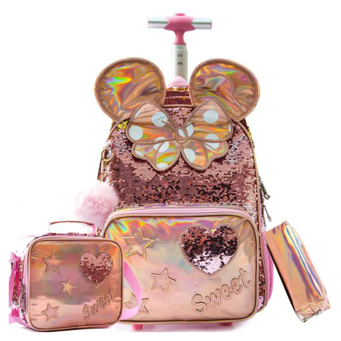 Como uma sacola tipo trolley facilita o transporte de cargas pesadas sem sacrificar a durabilidade?